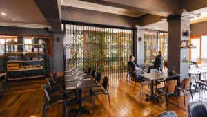 Dining in Burnie at Ember & Vines